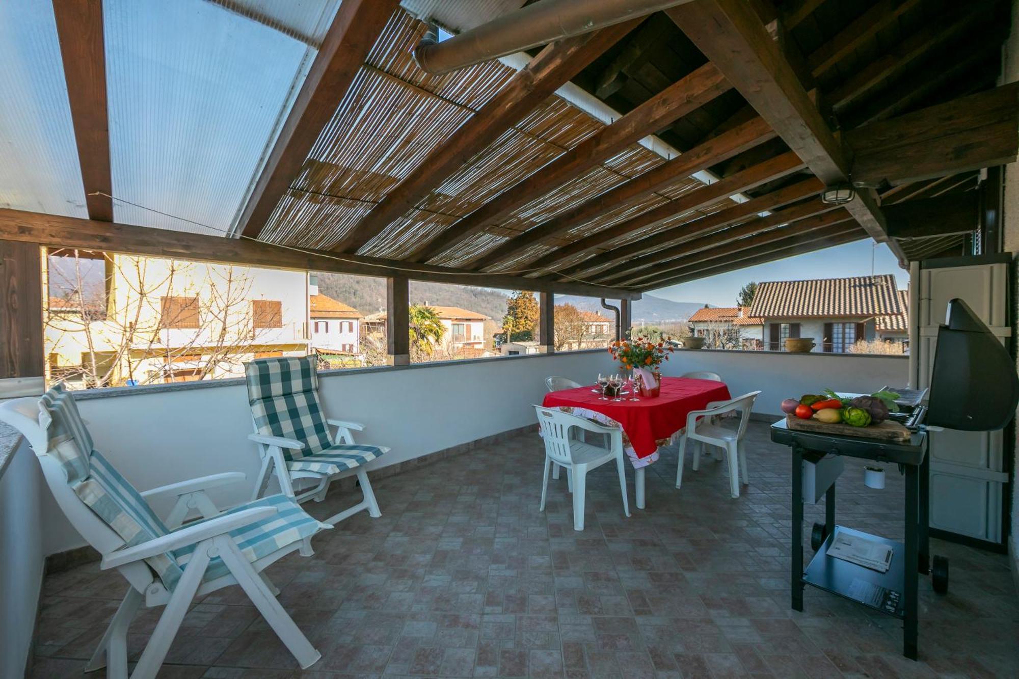 Casa Amabile With Salty Water Pool - Happy Rentals Reno Di Leggiuno Exterior foto